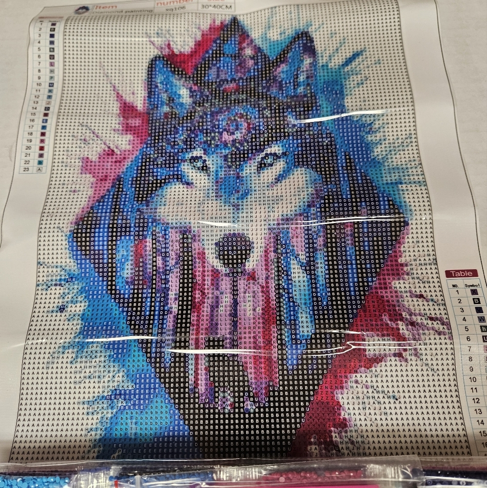 Diamond Painting‎ Kit Wolf